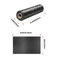 thumbnail image 6 of KFFKFF 10Mil Plastic Covering, 10 x 100 ft Basement Moisture Shield, Robust Horticultural Polyethylene Roll, Artist's Cover for Agricultural Plastic Provision Black, 6 of 9