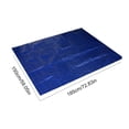 thumbnail image 3 of Swimming Pool Mat Foldable Swimming Pool Mat Cushion Anti Sun Cover 1.5x1.85m, 3 of 8