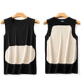 thumbnail image 4 of Men's Compression Body Shaper Vest - V-Neck Waist Trainer for Abdomen Control & Posture Support, 4 of 5