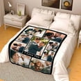 thumbnail image 5 of Picture Blankets Customized, 10 Photos Customized Blanket, Custom Picture Blankets, Gifts for Sister Dad Mom Daughter Son, 5 of 5