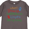 thumbnail image 4 of Inktastic Umpire Like Daddy Boys or Girls Long Sleeve Toddler T-Shirt, 4 of 5