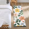 thumbnail image 3 of Yayeee Runner Rug for Bedroom 2'x6' Machine Washable Hallway Non Slip Mat, Retro Colorful Flowers, 3 of 8