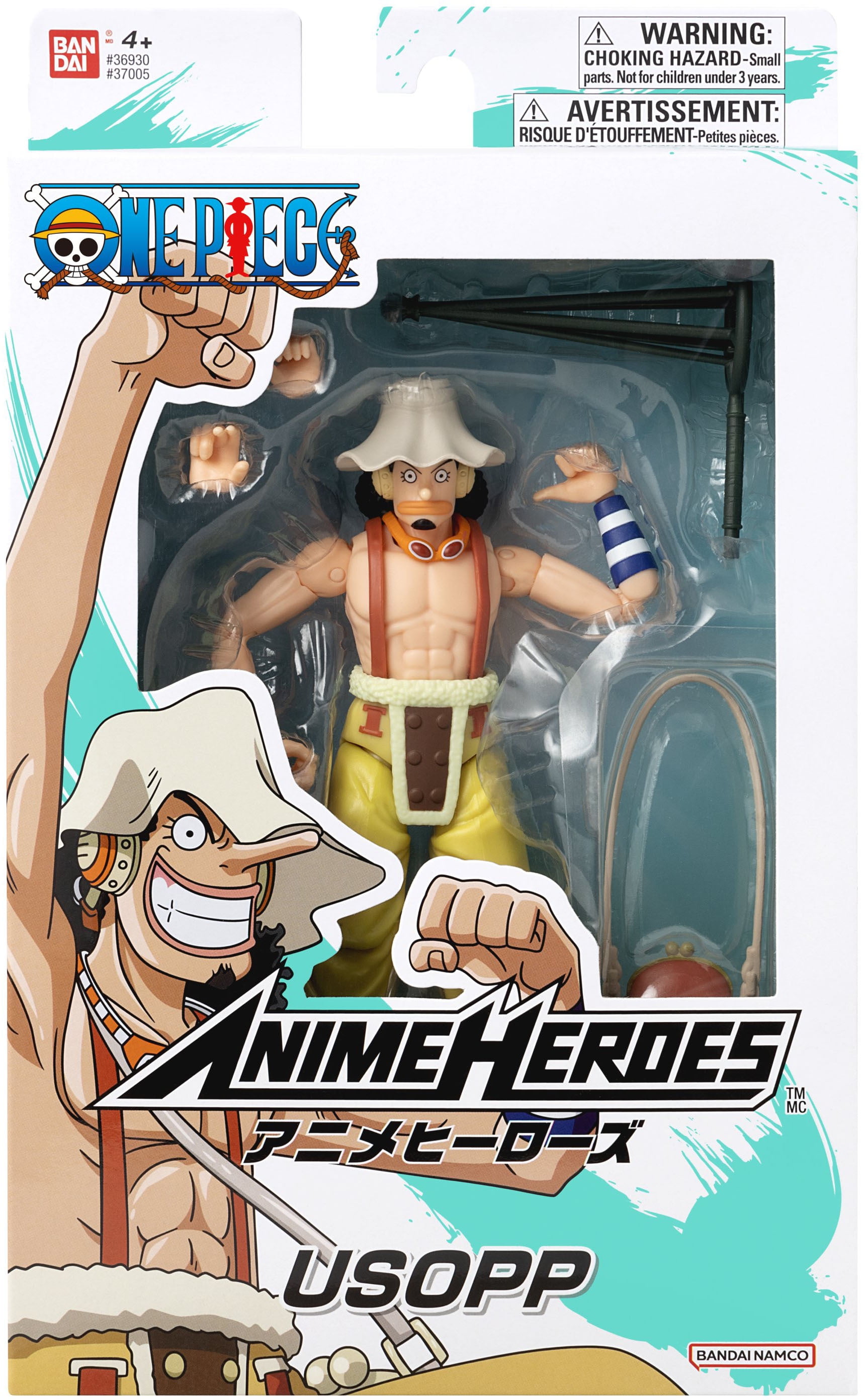 Anime Heroes - One Piece - Usopp, 6.5" Action Figure
