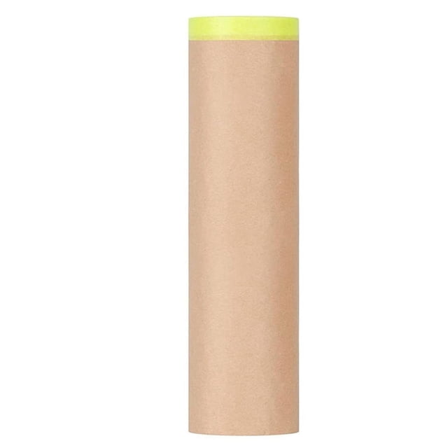 Papel protector de pintura - Rollo de película a granel para protección de superficies de pintura Rollo de papel protector de pintura para proyectos de pintura