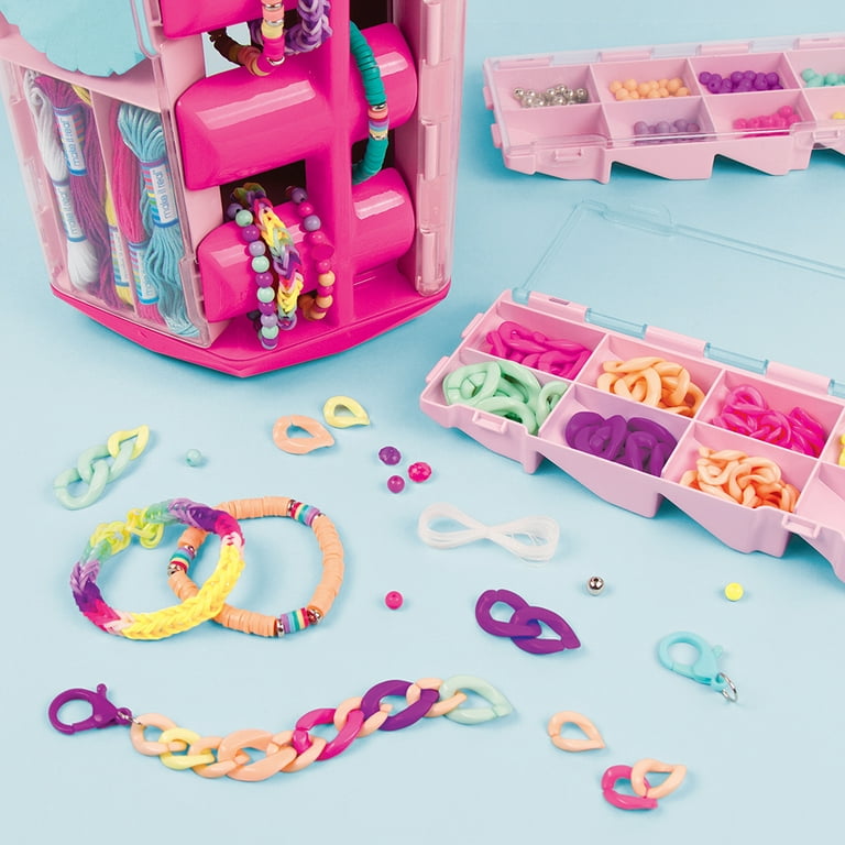  Make It Real Disney Princess 5 in 1 Activity Tower - Disney  Princess Jewelry Making Kit with Storage - Disney Princess Craft & Activity  Set for Kids - Jewelry Making Kit