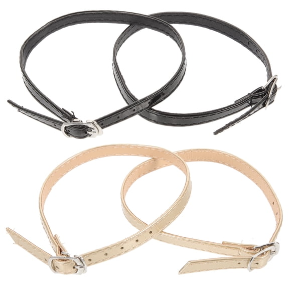 Eease 2 Pairs of Female Shoe Strap Replaceable Heel Strap Daily Use Heel Band Female Accessory