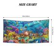 thumbnail image 2 of Bingfone Sea World Oversized 27.7x55 Inches Beach Towel, Super Absorbent Soft Plush Pool Towel, Bath Towel for Travel Sports Pool Swimming Bath Camping Yoga Girls Women Adults, 2 of 6