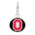 thumbnail image 1 of Collier Pendentif Breloque Université Ohio State Univ. en Argent Sterling 925, 1 of 6