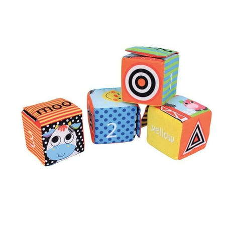 Soft Farm Puzzle Blocks (Set of 4)