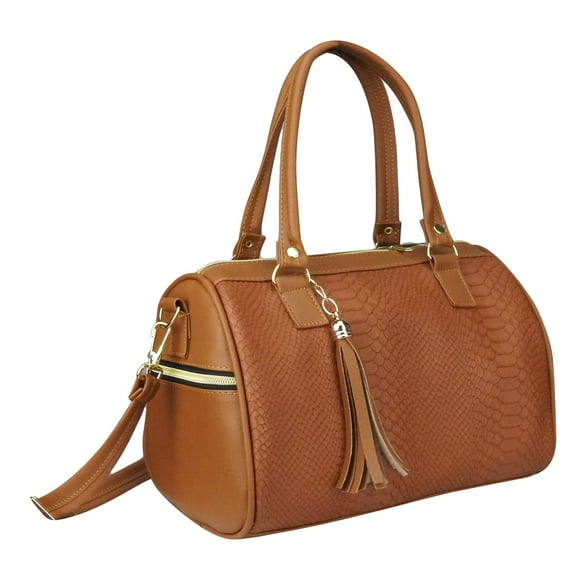 Bolsa para dama Nueva Imagen Camel Pitón Sintético Kimberly