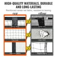thumbnail image 4 of KFFKFF Système Portable de Filet de Pickleball, Filet de Taille Ajustable de 22 Pi, Cadre Métallique Stable Résistant aux Intempéries et Filet PE Solide, 4 of 9