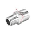 thumbnail image 3 of Boquilla de rociado de abanico plano - Rosca macho 1/8 BSPT de acero inoxidable 304 - Diámetro de orificio de 1.1mm a 95 grados, 3 of 4