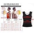 thumbnail image 5 of Men Slimming Body Shaper Gynecomastia T-shirt Compression Posture Corrector Vest 2023 New, 5 of 5