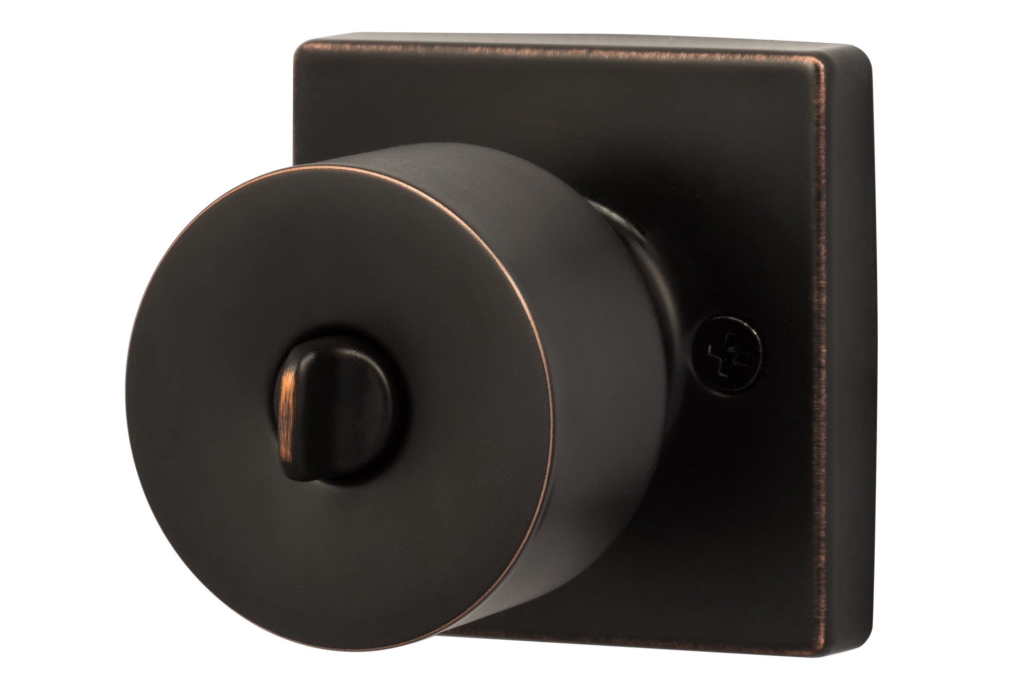 Sure-Loc BG107-SQ SB Bergen Single Cylinder Keyed Entry Door Knob Set - Brass