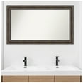 thumbnail image 6 of Amanti Art Custom Wall and Bathroom Mirror (26.5 x 45.5 in.), Rustic Pine Brown Frame, 6 of 7