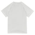 thumbnail image 6 of FORMRS Boys Rash Guard Short Sleeves Swim Shirt Quick Dry UPF 50+ Sun Protection, Sizes 3-12T, Gray Cute Dog Artist, 6 of 6