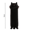 thumbnail image 3 of Vacemry Long Pillow Large Size Stuffed Doll Soft Hugging Product Leg Support Body Pillow, Cute Long Cat Plush Pillow for Sleeping Hugging, Long Body Cushion for Couch Bed Sofa Floor Decor, 3 of 6