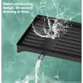 thumbnail image 2 of Kitchen Counter 2-Tier Dish Drying Rack, The Sink Dishrack Strainer,Large Capacity W/Drainboard and Utensil Holder,Auto-draining,Non-Slip for Kitchen Counter (White), 2 of 9