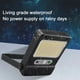 thumbnail image 5 of ¡No Te Lo Pierdas!, Luces solares para exteriores, luces con sensor de movimiento y energía solar IP65, 3 modos, con control remoto, luces de seguridad de pared para cercas, jardines, patios, etc., 5 of 9
