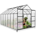 thumbnail image 3 of EAGLE PEAK 8 Ft. W x 14 Ft. D x 8 Ft. H Outdoor Walk-in Hobby Greenhouse, 3 of 9