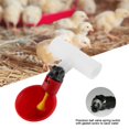 thumbnail image 1 of Bebedero de agua para aves de corral Amonsee color rojo, 1 of 8