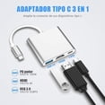thumbnail image 2 of Adaptador USB C Hub Multipuerto Plata con HDMI 4K y Puerto de Carga USB-C, 2 of 7