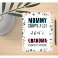 thumbnail image 4 of Koyal Wholesale Funny National Grandparents Day Jumbo Card, Grandma Knows Everything  Grandmother, Mother's Day, 1-Pk, 4 of 5