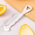 thumbnail image 5 of HWHCGZ 2 Pack Stainless Steel Orange Peeler Tool – Multi-Functional Citrus Peeler, Fruit Peeler & Peel Skin Remover for Oranges, Grapefruits,Silver, 5 of 9