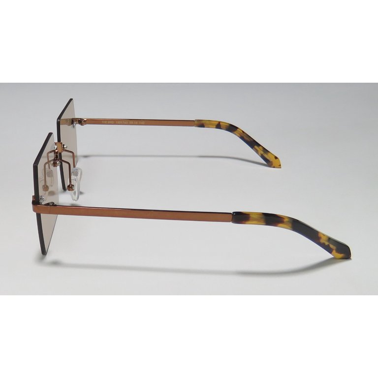 KAREN WALKER The Bird Rectangular Frame Tinted Sunglasses in Light … KAREN WALKER THE BIRD1801763 - 58-16-140 BROWN - Walmart.com main image 4