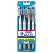 OralB CrossAction All In One Manual Toothbrush, Soft, 4 ct Walmart