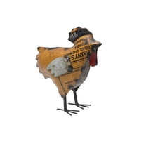 De Kulture Works Iron Chick Decorative Collectible Figurine Showpiece