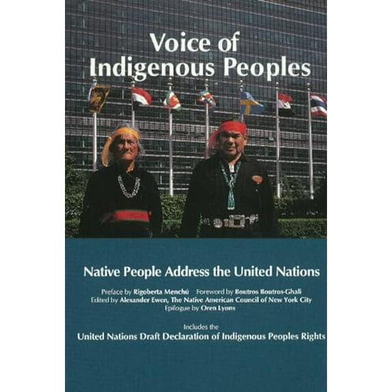 Pre-Owned Voice of Indigenous Peoples: Native People Address the United Nations (Paperback) 0940666316 9780940666313