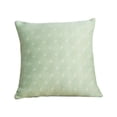 thumbnail image 3 of Paquete de 2 fundas de almohada de seda hielo | Funda de almohada de poliéster cuadrada de textura fría | Transpirable Desmontable Lavable | Sofá Cintura Cojín Lumbar Funda | 45x45cm | Tejido, 3 of 6