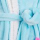 thumbnail image 2 of Hooded Animal Print Bathrobe with Unicorn Design for Kids and Adults, 2 of 5