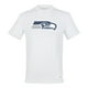 thumbnail image 3 of NFL Playera Aficionado Básica Seattle Seahawks Blanco para Hombre, Talla Extra Grande, 3 of 9