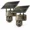 CAMOUFLAGE-2 pack, variant on GMOX 2 Pack 4G LTE Cellular Trail Cameras, Solar Game Cameras with Built-In SIM, 48MP Photos, 2K Live View, 360 ° View, PIR Night Vision, No WiFi, IP65, Camo