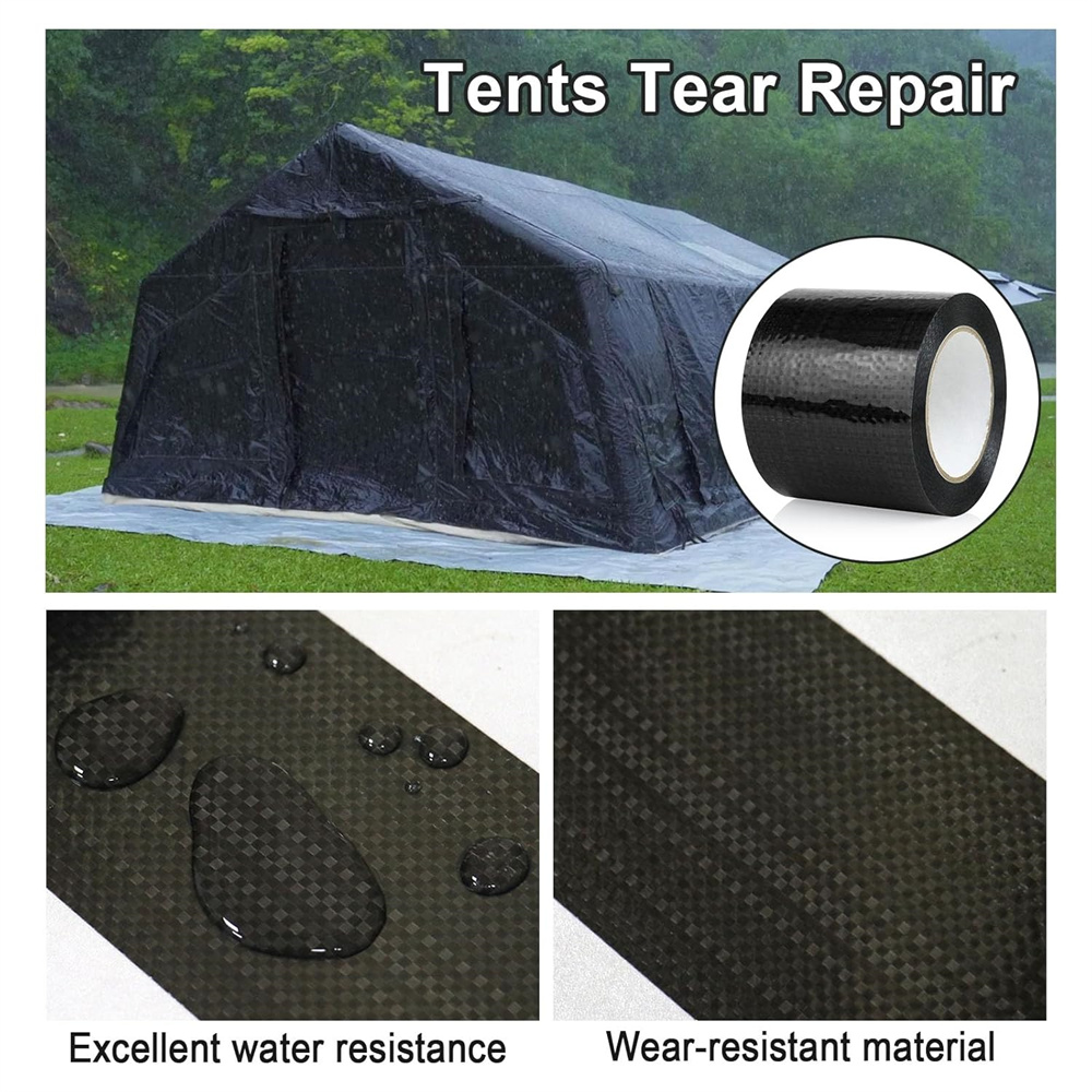 NOGIS Underbelly RV Tape 6” x 19.7Ft Premium Belly Material Waterproof Wearing Resistant Repair Fabric Tape for Belly Tears Holes Cuts of Motorhome Trailer RV Camper