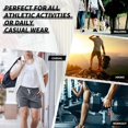 thumbnail image 5 of Mens Sweat Workout Shorts 5 Inch Inseam Casual Athletic Jogger Short Shorts compatible Men_Special Gift, 5 of 5
