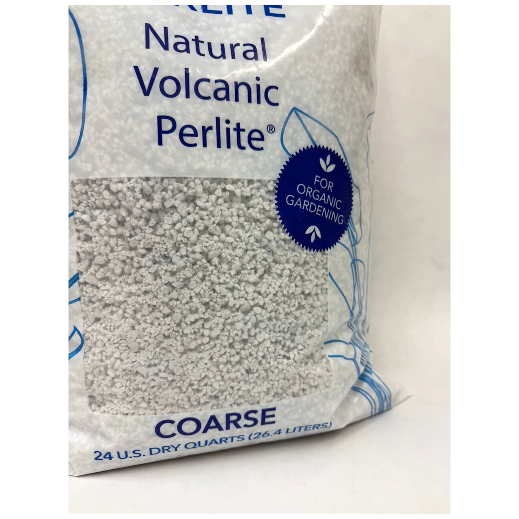 Supreme Perlite Coarse Horticultural Perlite for Potting Soil Mixes, 24 Quart Bag