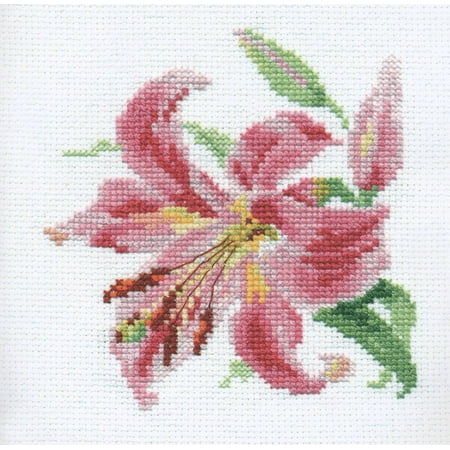 UPC: 4610009342054 | Lily 0-118 Counted Cross-Stitch Kit by Alisa