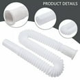 TUMALL Bathroom Home Waste Pipe Plastic Drain Pipe 32mm Diameter