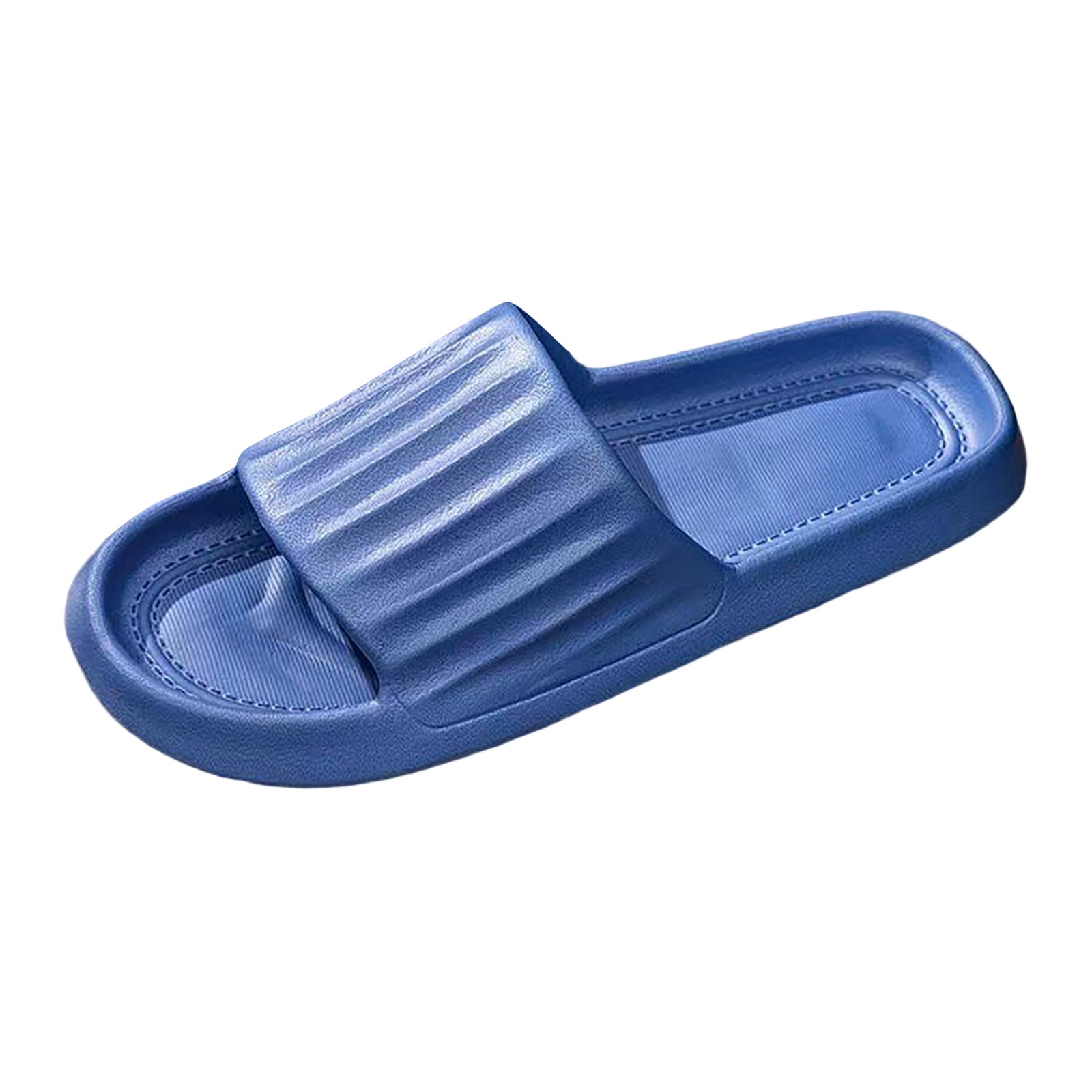 PEASKJP Soft Slippers for Men Slide-On and Comfortable Pool