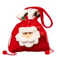 thumbnail image 4 of Christmas Candy Bag Cartoon 4PCS Festive Xmas Drawstring Bag Holiday Treat Pouch, 4 of 10