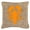 Orange, variant on 14 x 14 in. Lobster Burlap and Orange Decorative Fabric Pillow