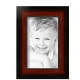 thumbnail image 2 of ArtToFrames 5" x 8" Honors Mahogany with Black Picture Frame, 5x8 inch Brown Wood Poster Frame (WOM-5154), 2 of 7