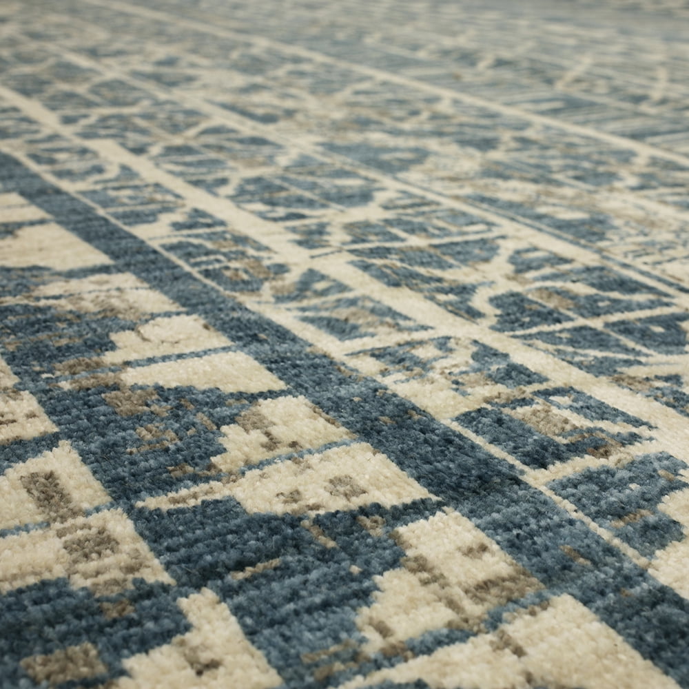 Mohawk Home Wilton Woven Indoor Area Rug, Blue, 4' x 6'