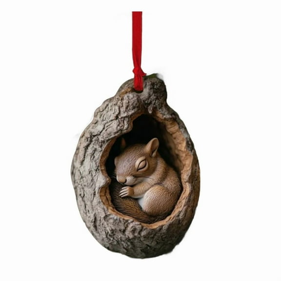 Festival Owl Styles Christmas Tree Hanging Ornament Craft of Sturdy 2D Acrylic Accessory for Home Decoration Use