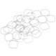 thumbnail image 3 of 30 Uds colgantes de marco de bisel abierto bandejas huecas geométricas con forma de colgante de espalda abierta para hallazgos de joyería cuadrado redondeado, 3 of 8