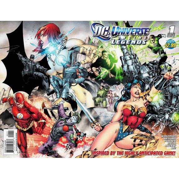 DC Universe Online Legends #1 VF ; DC Comic Book