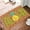 B, variant on Pineapple Letter Printed Door Mat Polyester Entrance Carpet for Outdoor Porch Application